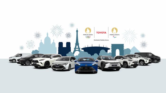 Τα οχήματα της Toyota για τους Ολυμπιακούς Αγώνες στο Παρίσι  